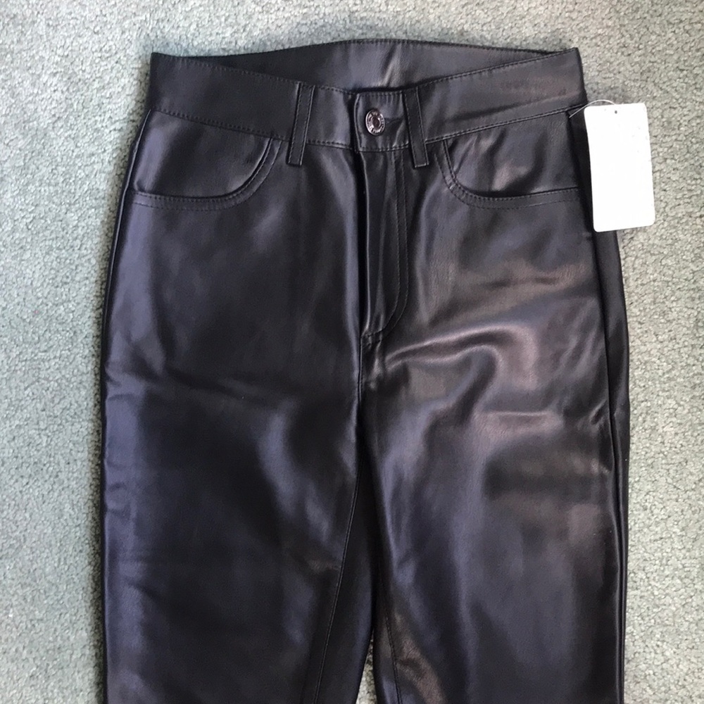 Free People (fake) leather pants